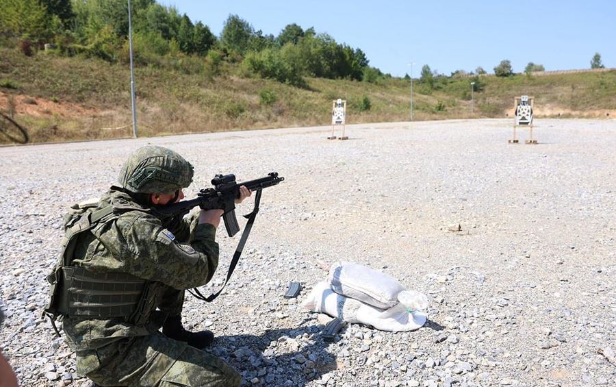 Për herë të parë FSK-ja organizon kursin bazik të oficerëve të këmbësorisë