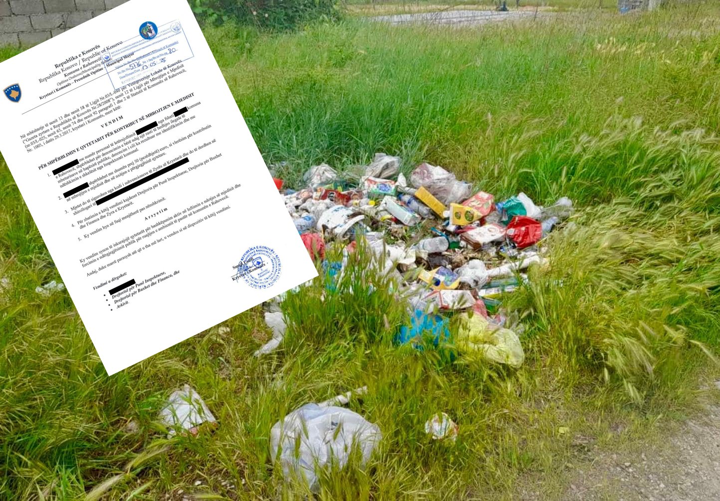 qytetari-denoncon-ndotjen-e-mjedisit,-komuna-e-rahovecit-e-shperblen-me-50-euro