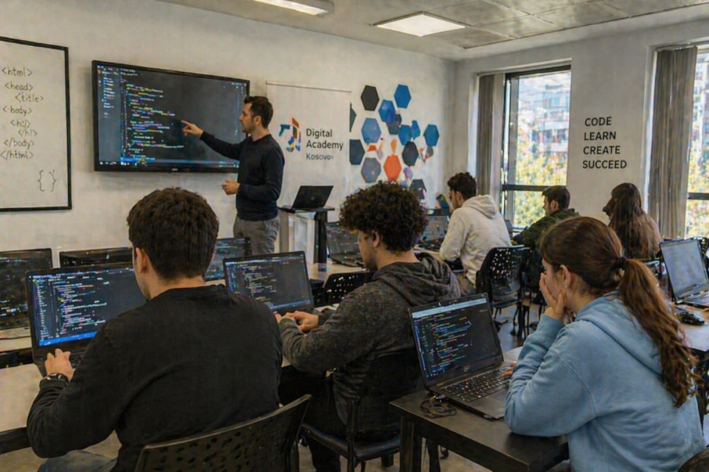Kosovo Education Programs Focus on Digital Skills for Youth