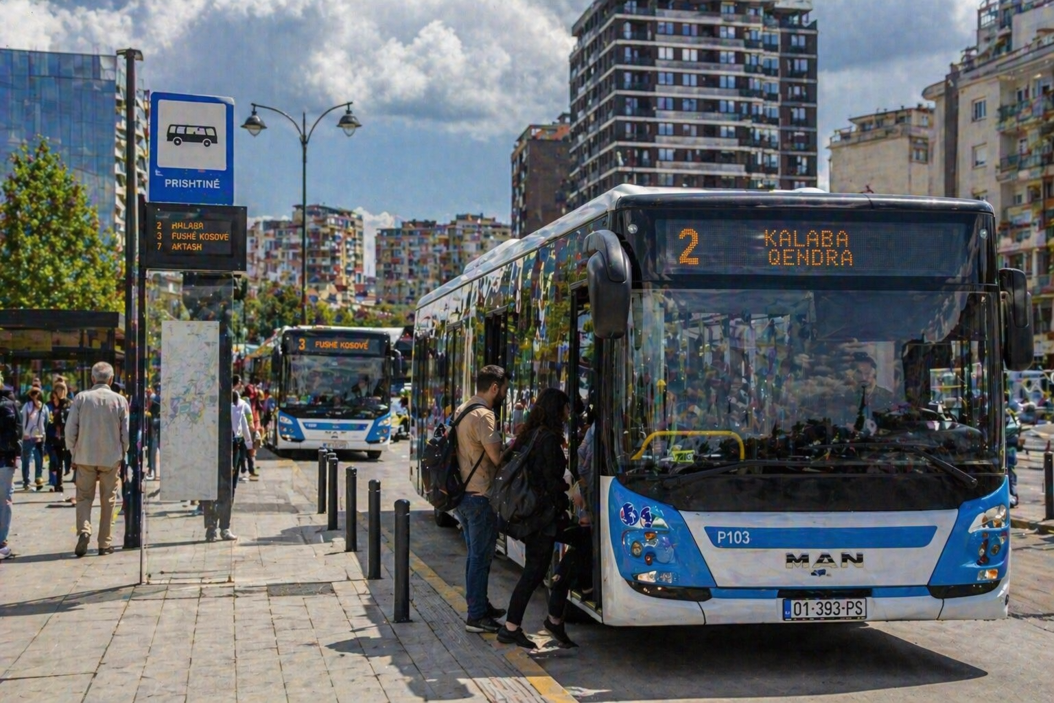 Kosovo Public Transport Improvements Planned for Urban Areas