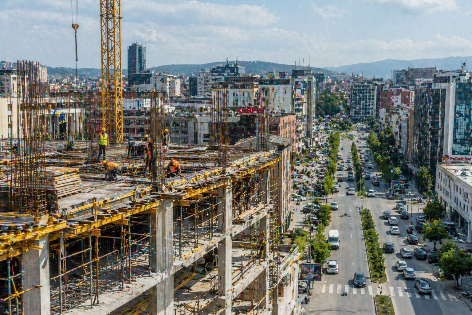 Urban Development Projects Continue to Shape Kosovo’s City Infrastructure