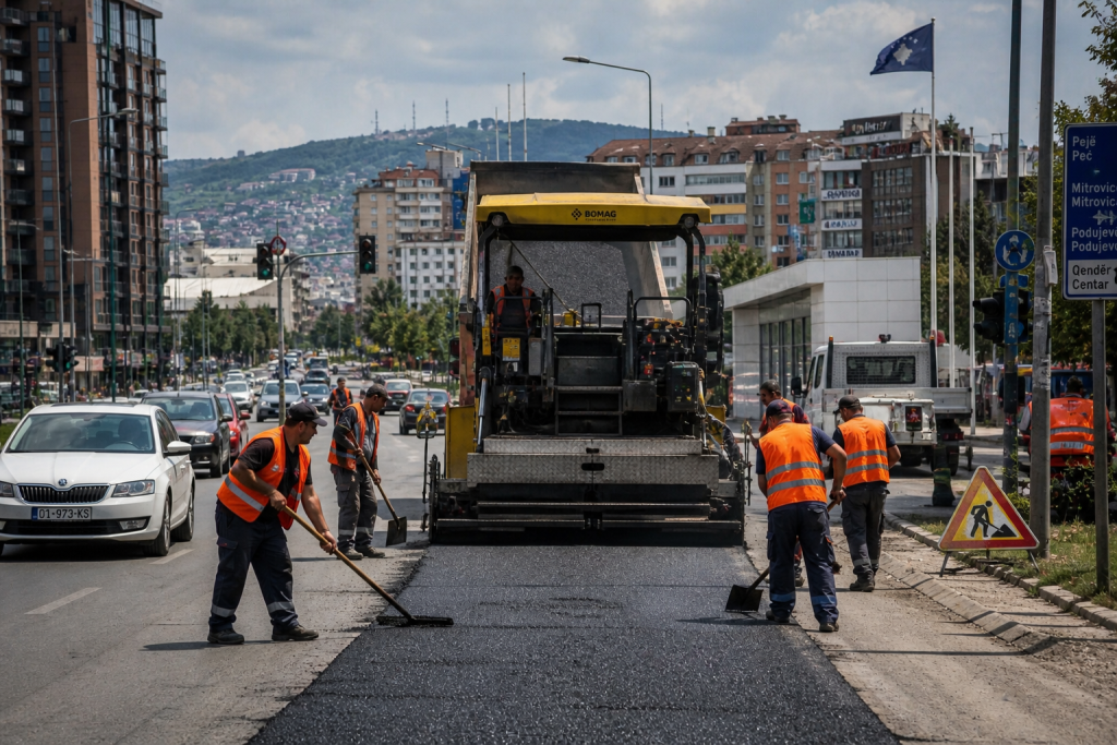 Local Infrastructure Improvements Continue Across Kosovo Municipalities